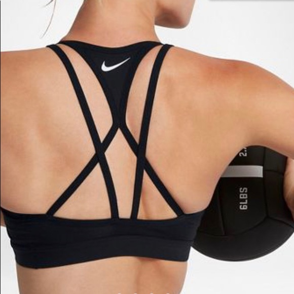 Nike Other - Nike Pro Blue Indy Cooling Sports Bra Size XS